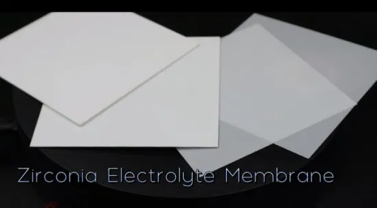 Mirror Polished Thin Zirconium Oxide Zirconia Ceramic Plate / Sheet / Tile / Substrate